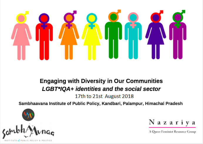 Engaging With Diversity In Our Communities 17-21 Aug’2018 | Sambhaavnaa